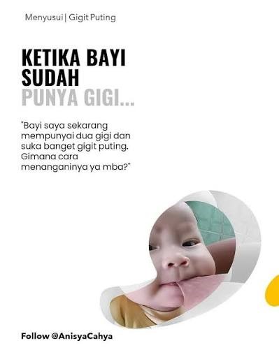 8)	Bayi Menggigit Puting 