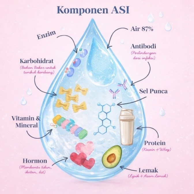 Kandungan/Komposisi ASI
